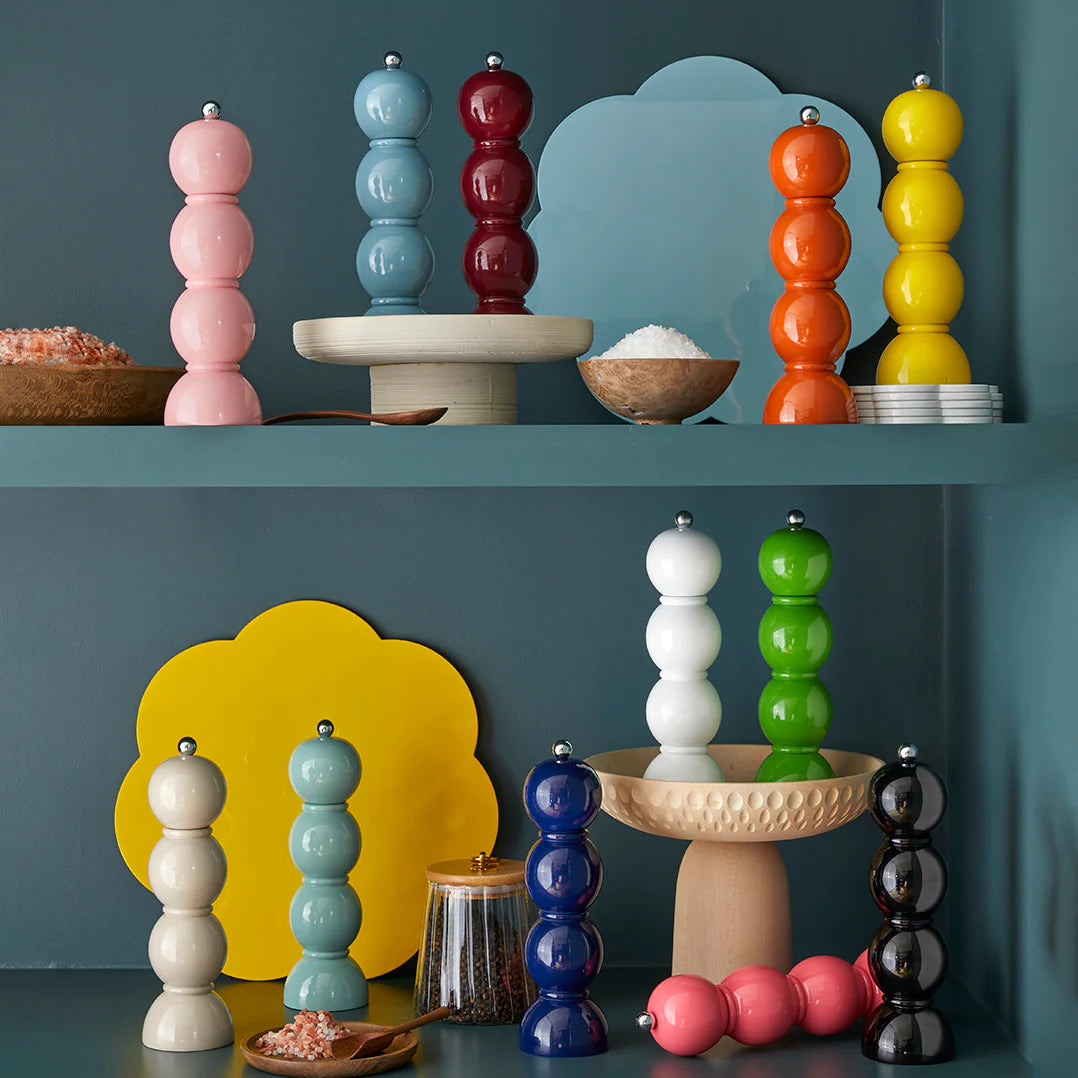 Bobbin Lacquer Salt & Pepper Mill