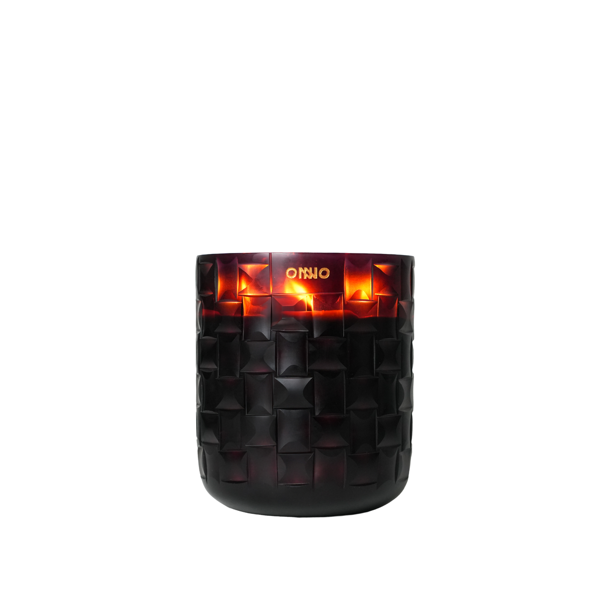 Chess Burgundy Candle, Medium