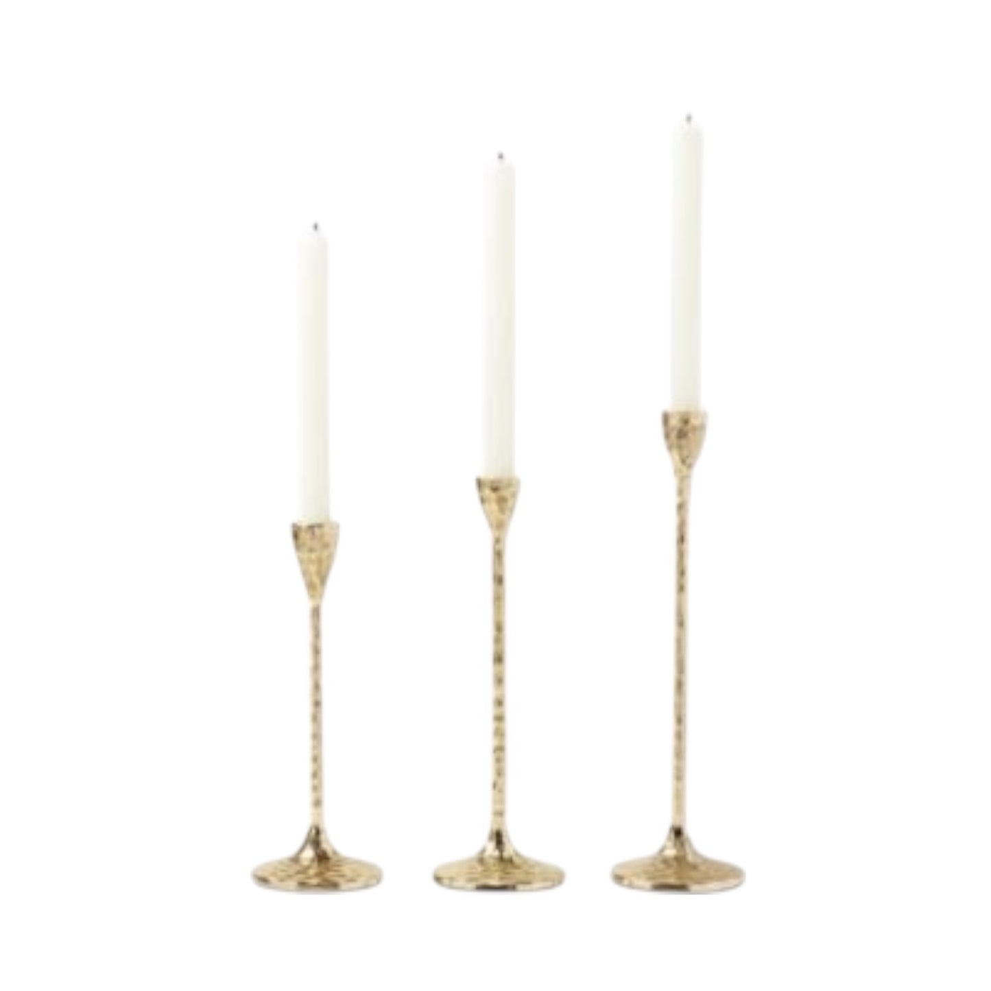 Alina Gold Candleholder Set