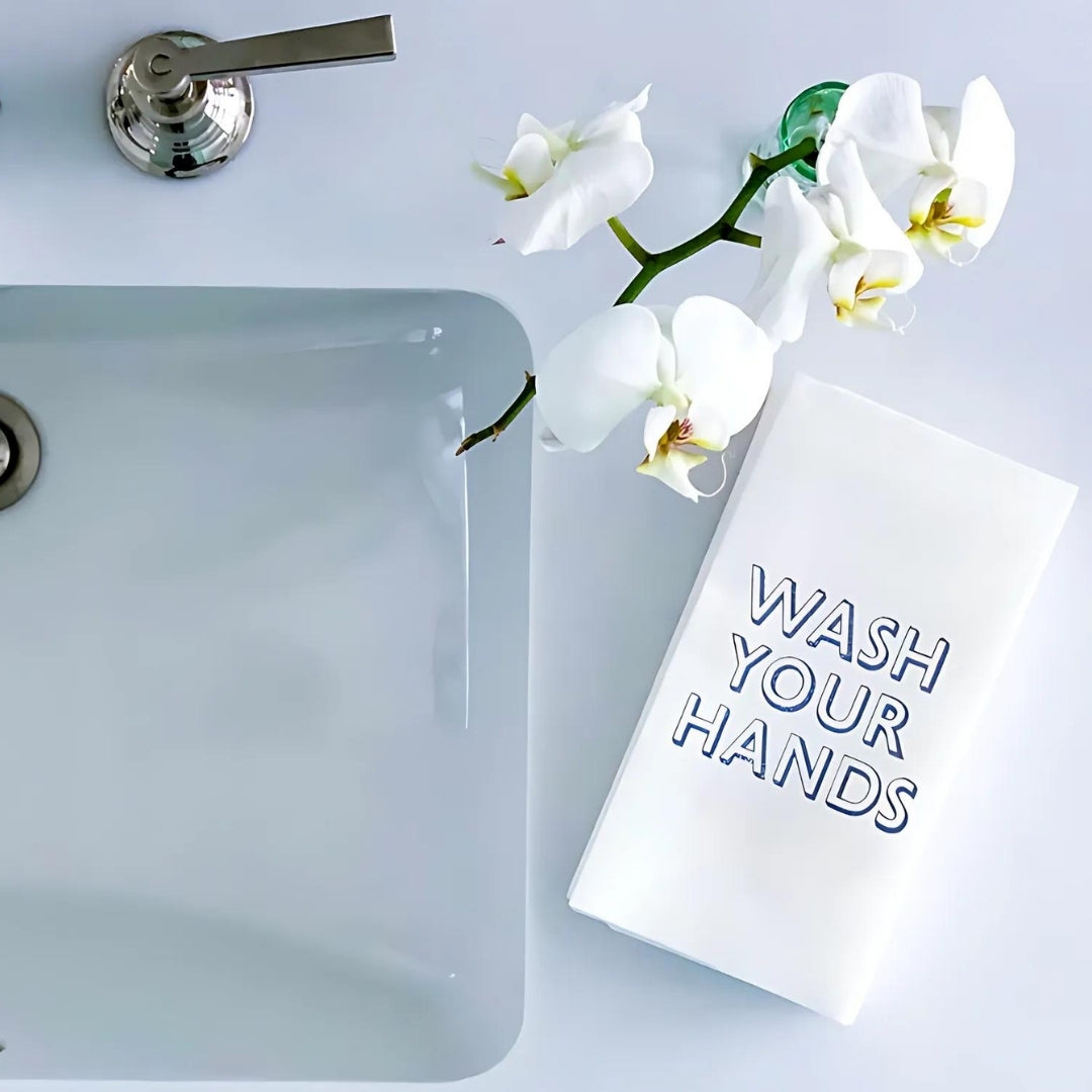 Wash Your Hands Guest Towel