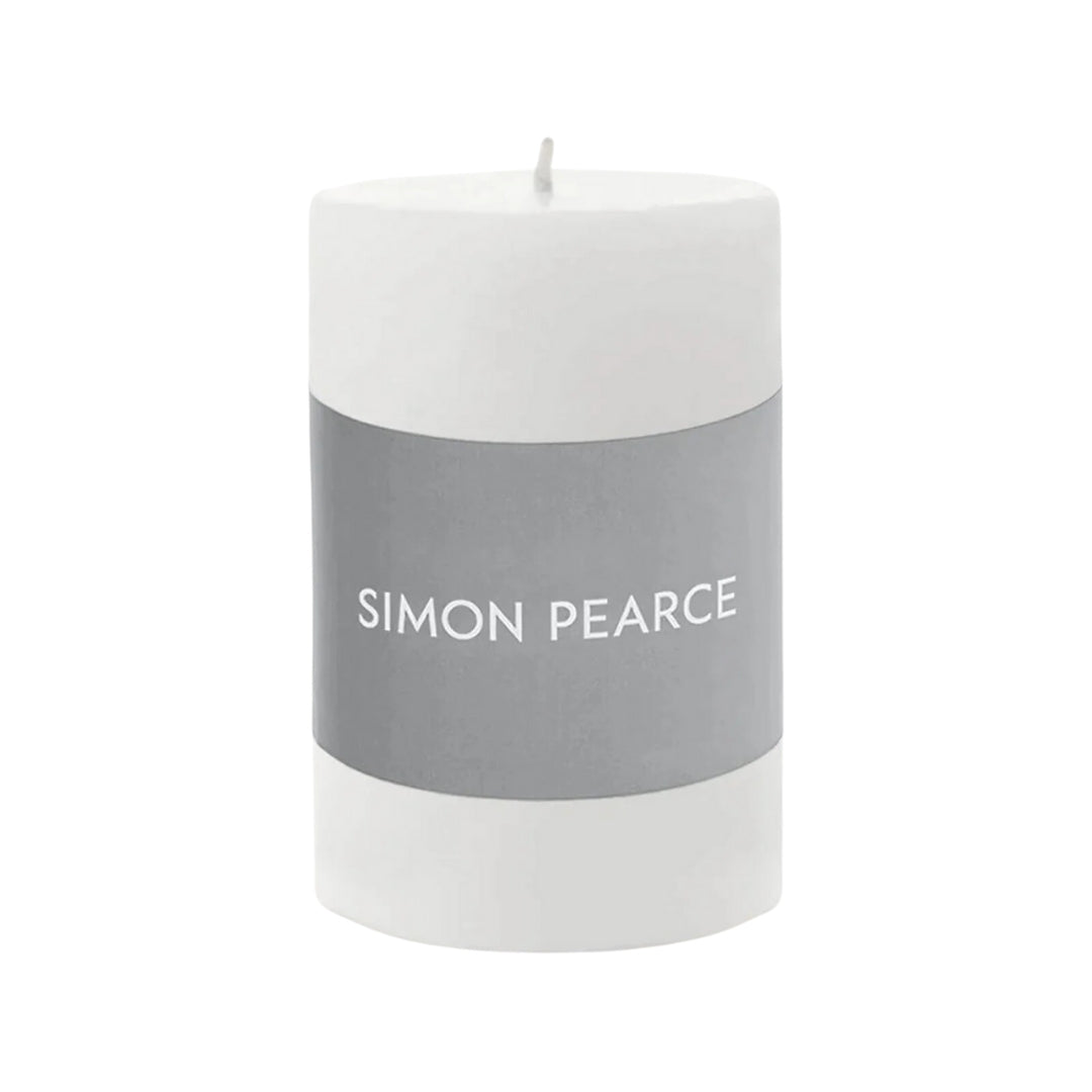 White Pillar Candle