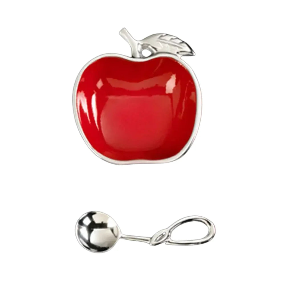 Red Delish Dish with Spoon