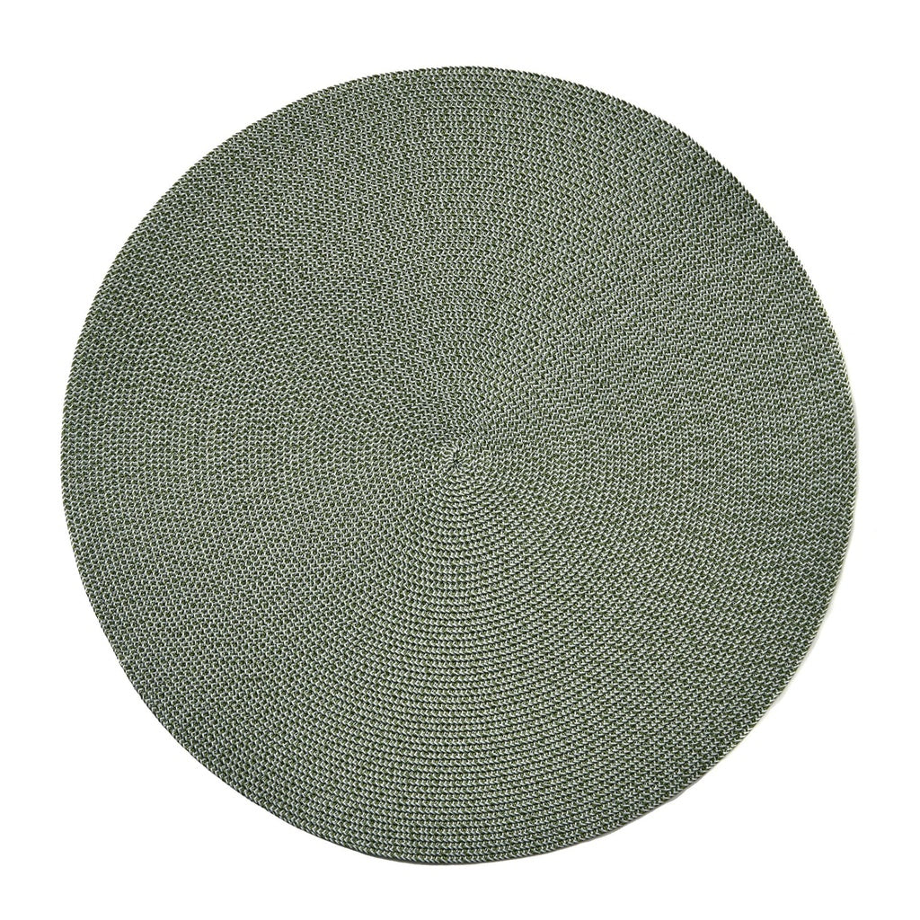 Braided Round Placemats, S/4