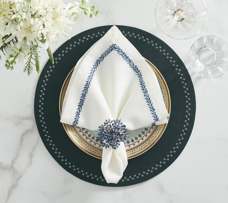 Jardin Napkins, Blue, S/4