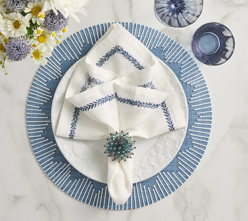 Jardin Napkins, Blue, S/4