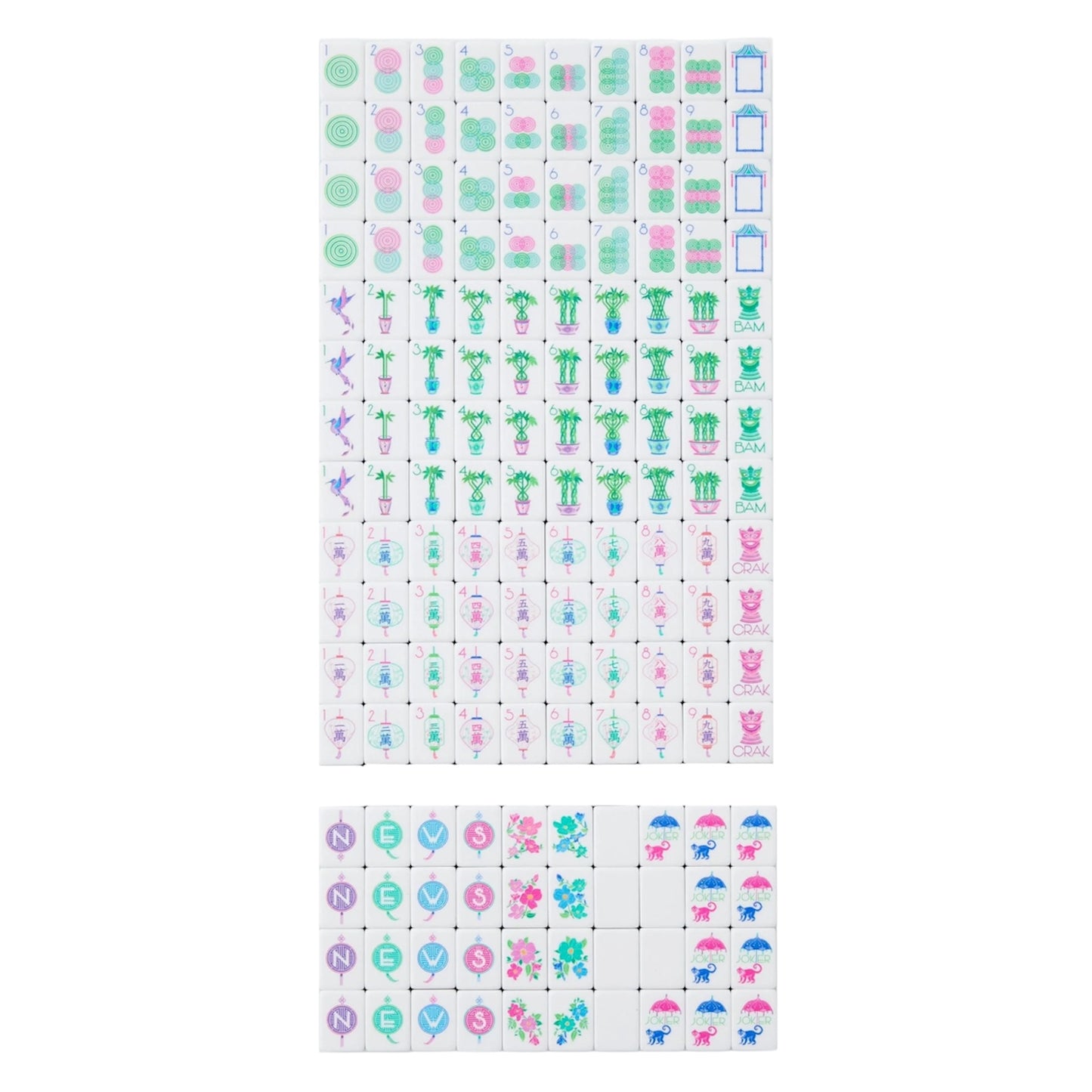 Jasmine Mahjong Tiles