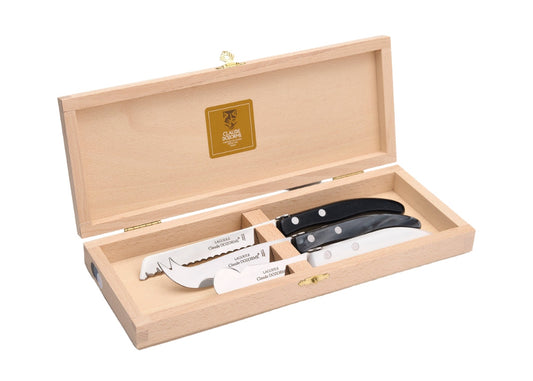 3PC Berlingot Breakfast Set in Mixed Black/Grey/White