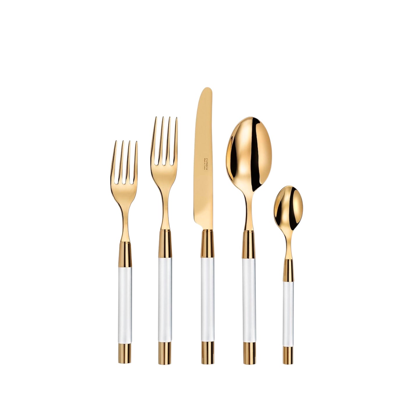 Zoe - 5 Piece Place Setting (PVD Gold)