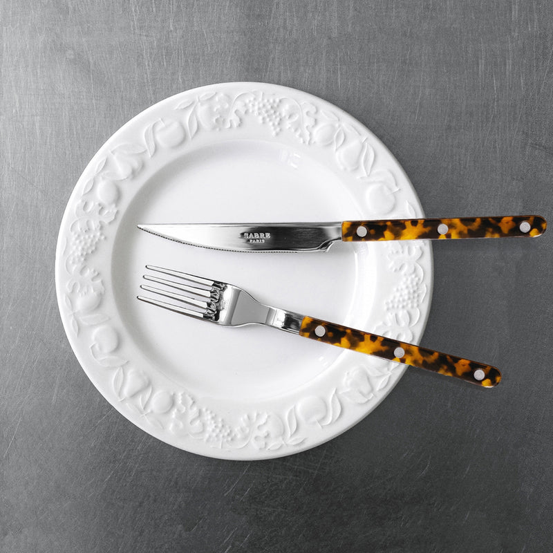 Bistrot Tortoise, Faux Tortoise 5-Piece Set