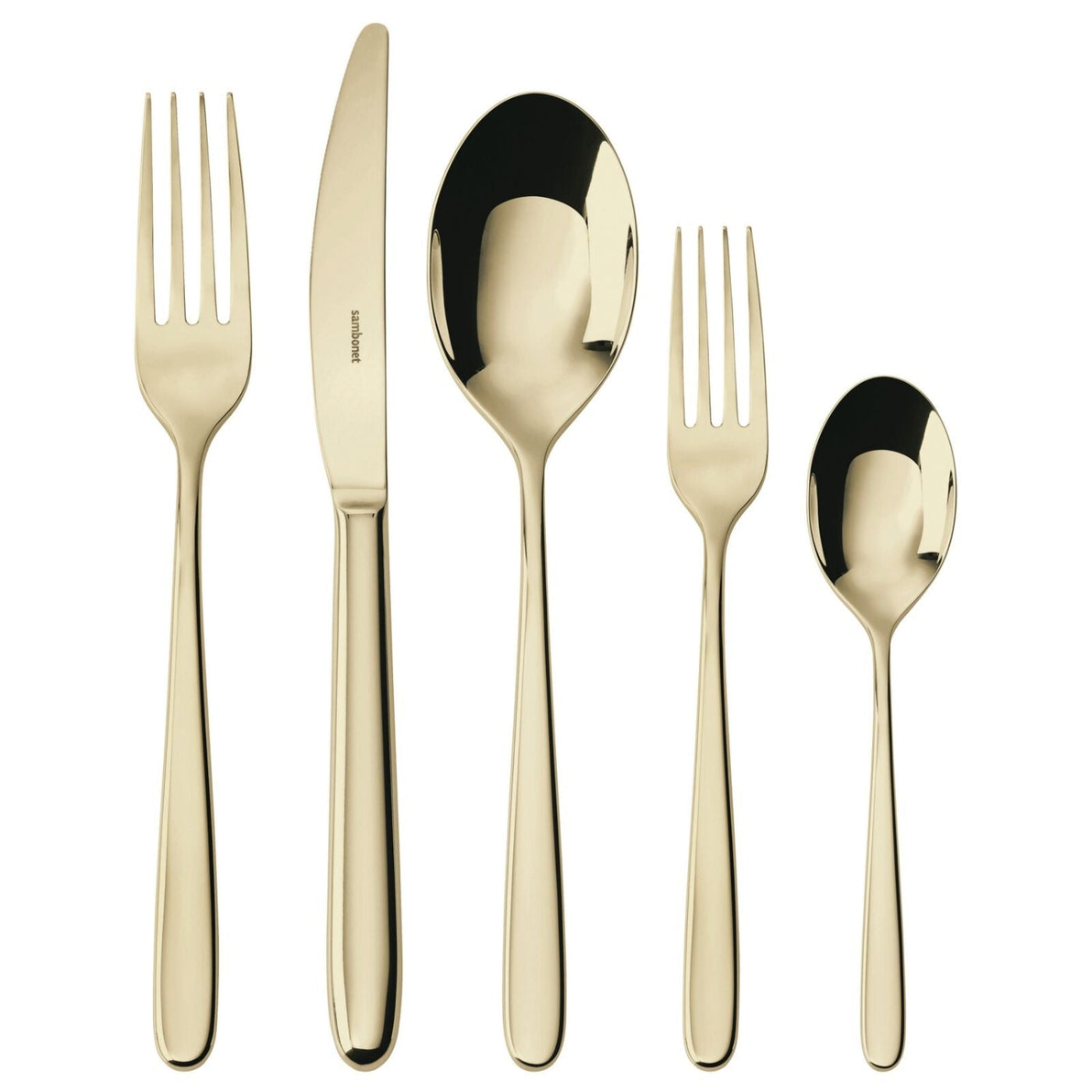Hannah Champagne 5-Piece Place Setting