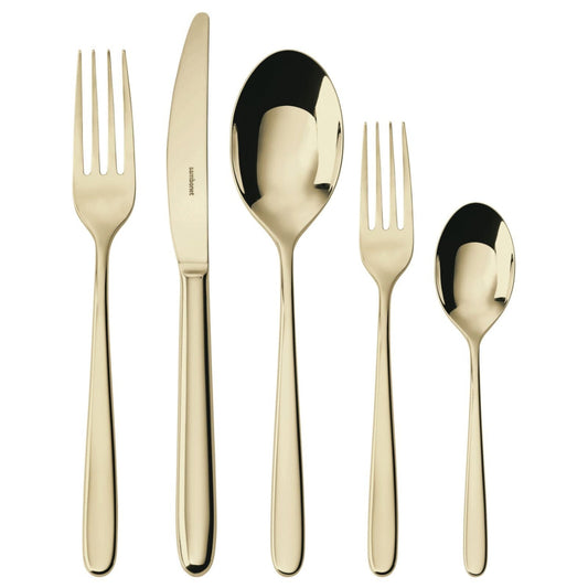 Hannah Champagne 5-Piece Place Setting