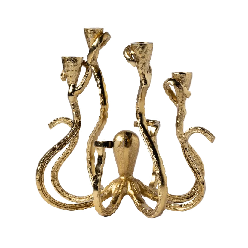 Marlon Octopus Candelabra