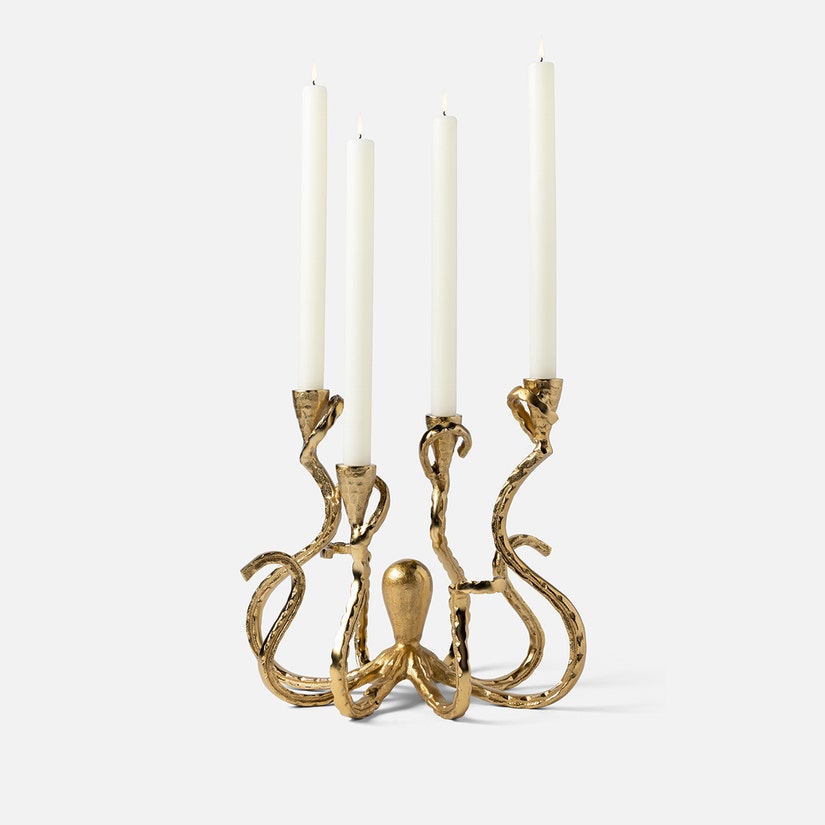 Marlon Octopus Candelabra
