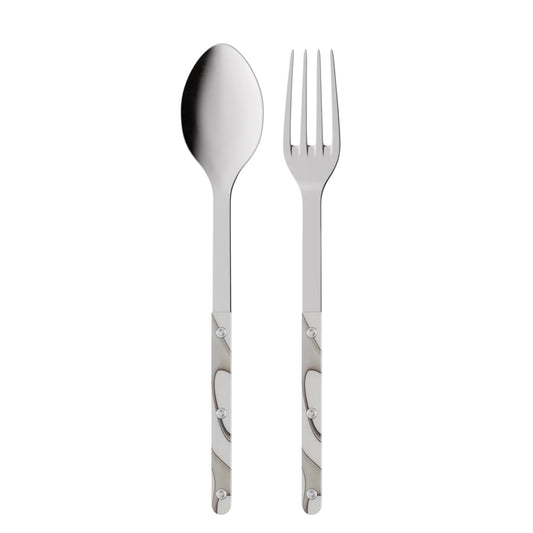 Bistrot Dune Ivory Serving Set, 2-pieces