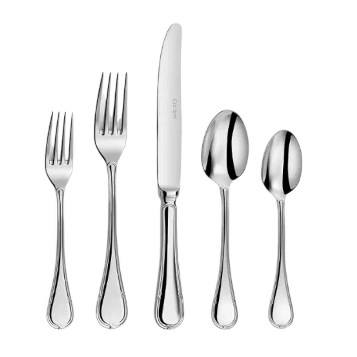 Vendome 5-piece Stainless Steel Place Setting