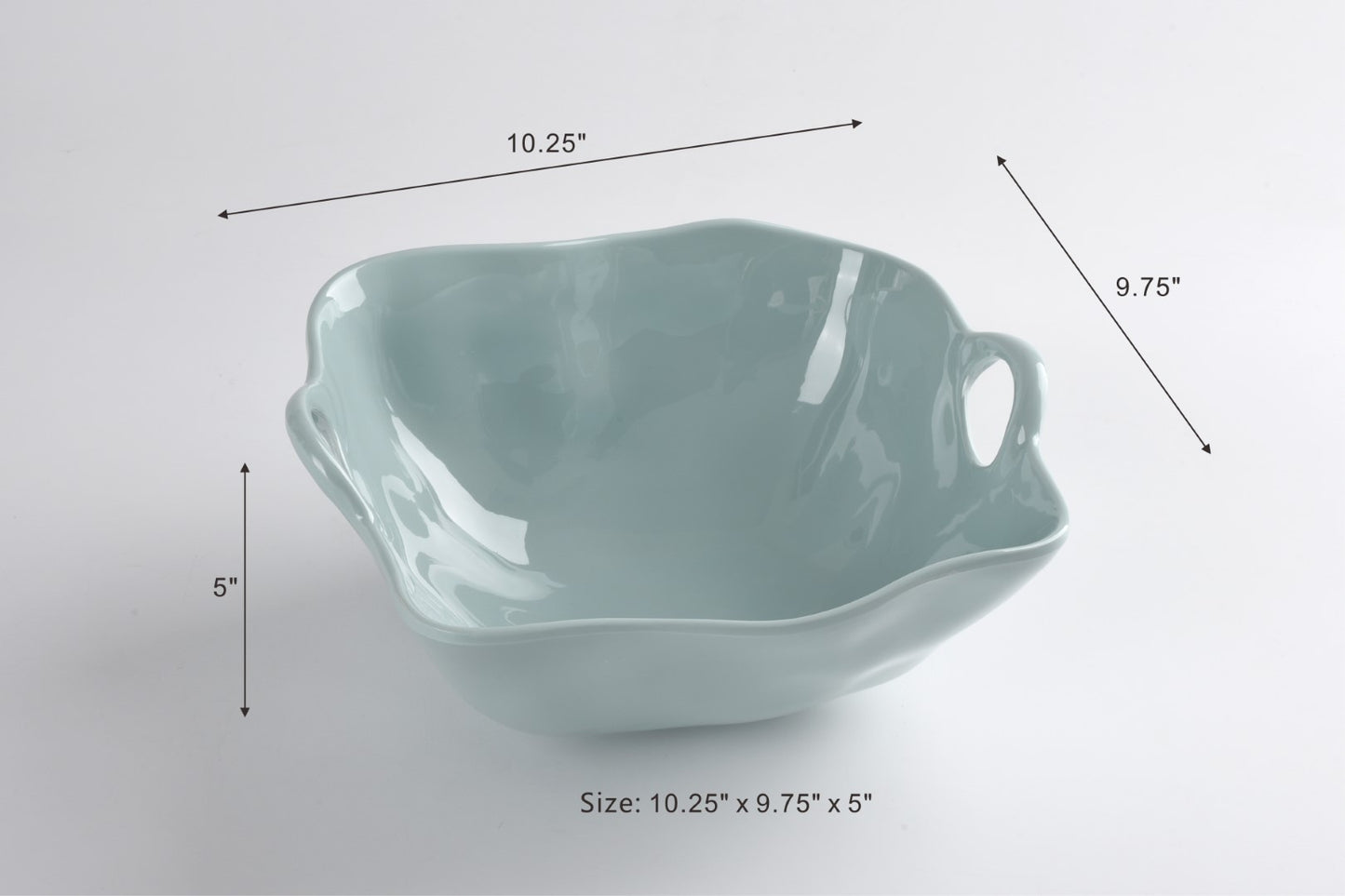Aqua Large Bowl