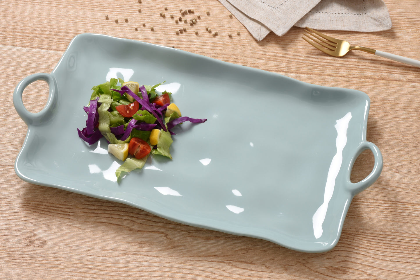 Aqua Large Platter