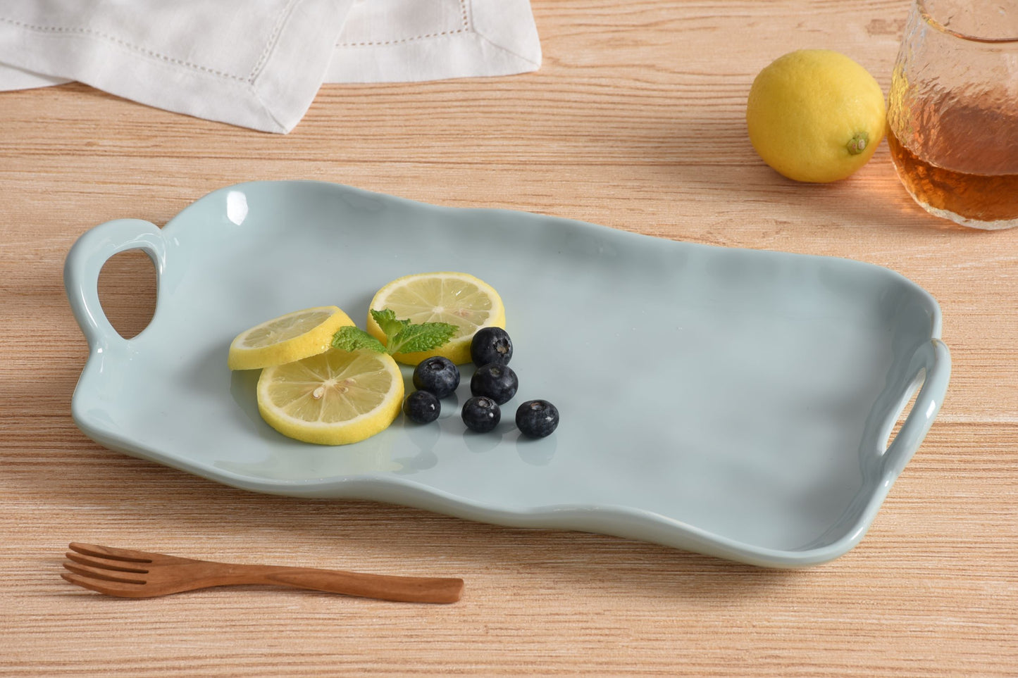Aqua Small Platter