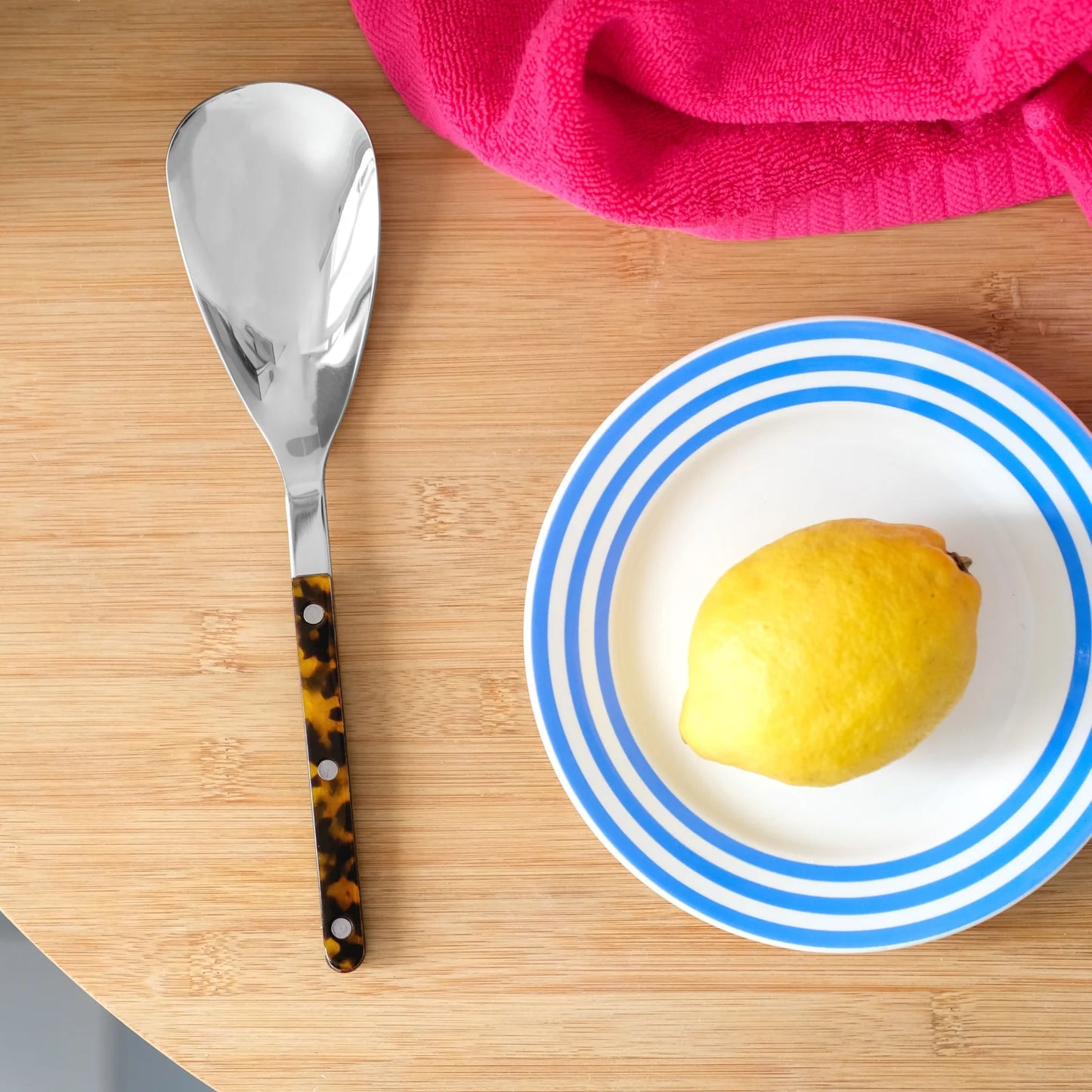 Bistrot Tortoise, Faux Tortoise Rice Spoon