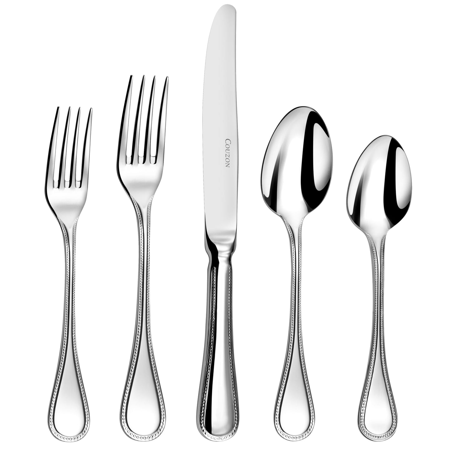 Le Perle Stainless Steel - 5 Piece Place Setting