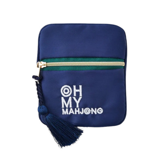 Navy Coin & Dice Bag