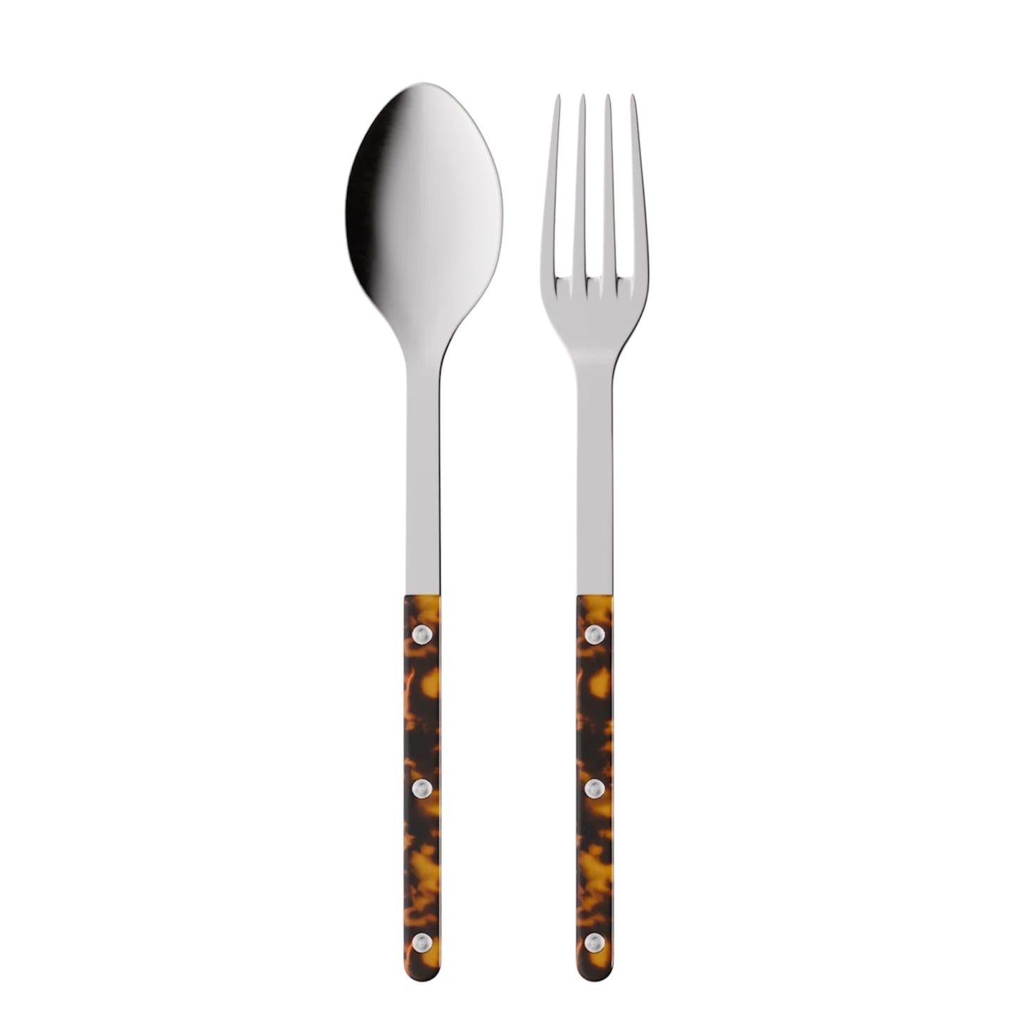 Bistrot Tortoise, Faux Tortoise Serving Set