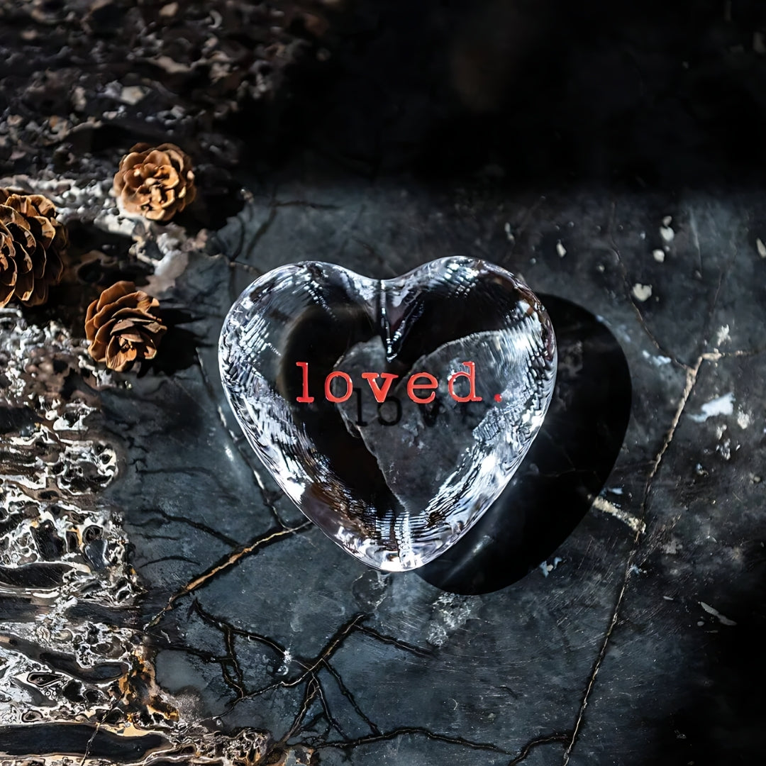 Engraved Highgate Heart - LOVED