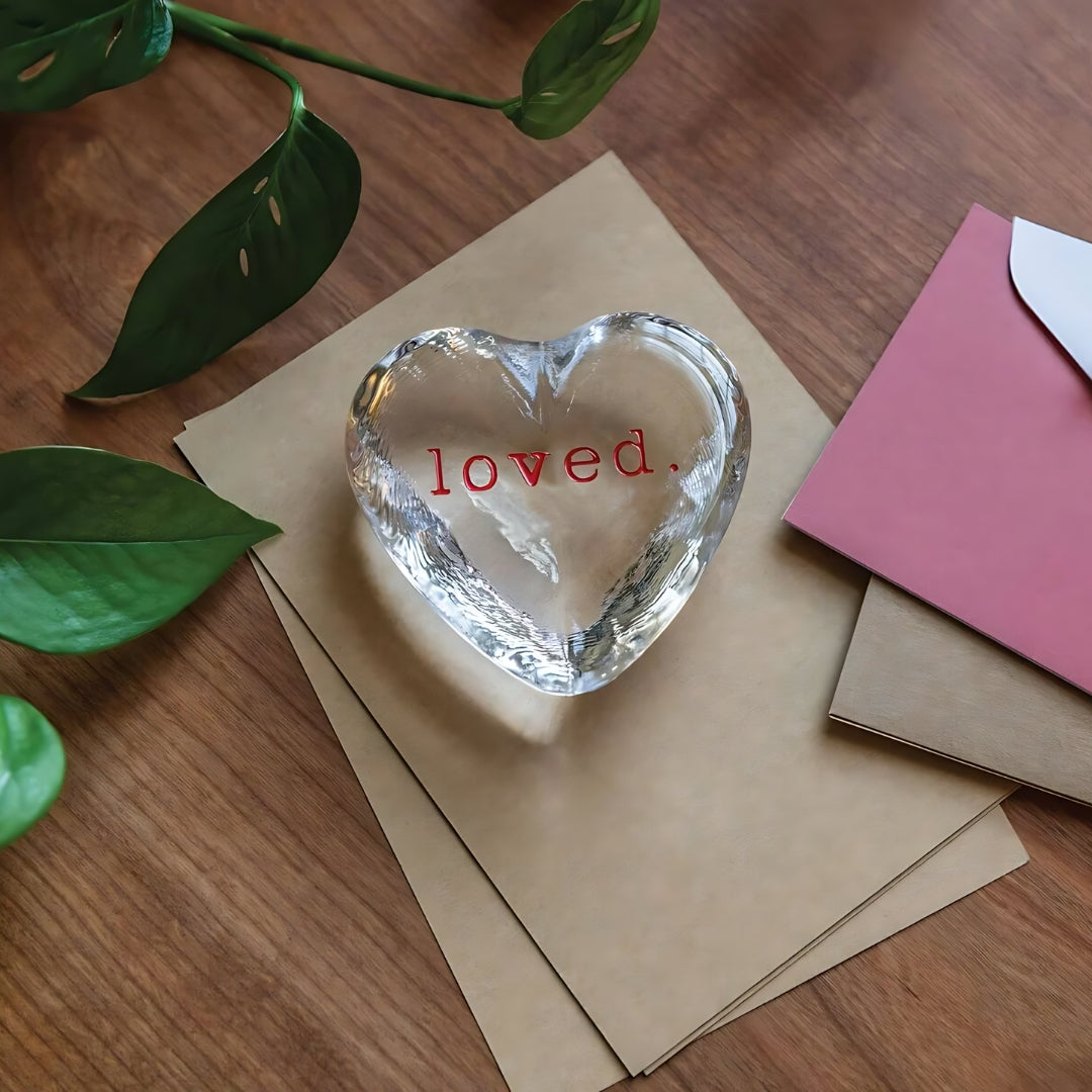 Engraved Highgate Heart - LOVED