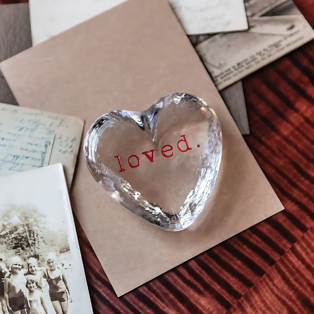 Engraved Highgate Heart - LOVED