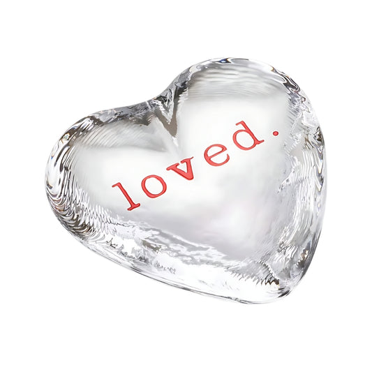 Engraved Highgate Heart - LOVED