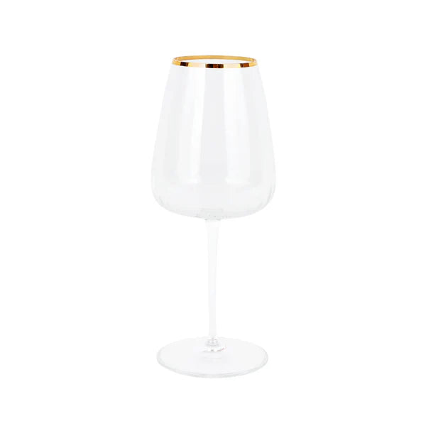 Francesca Gold Wine Glass (Set of 4)
