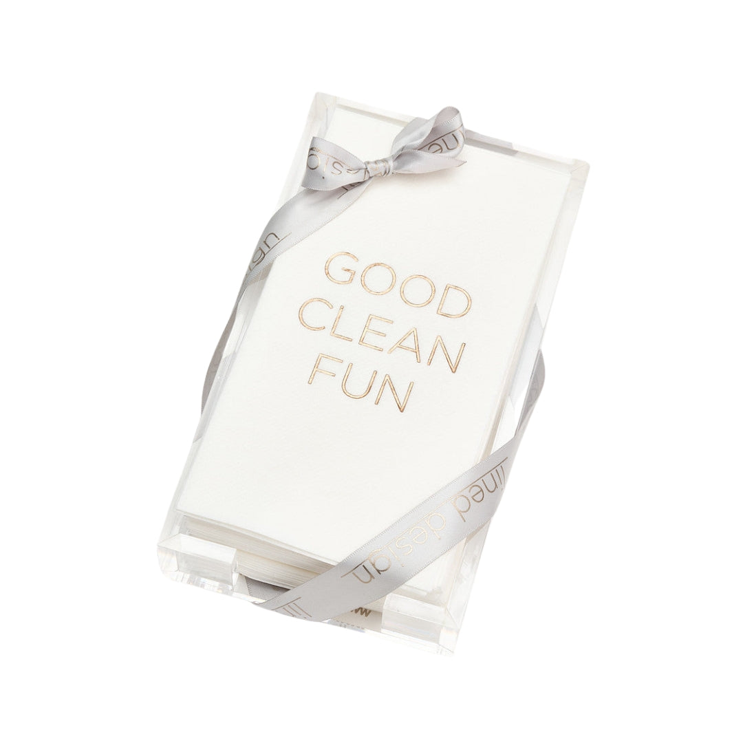 Good Clean Fun Guest Towel Hostess Set