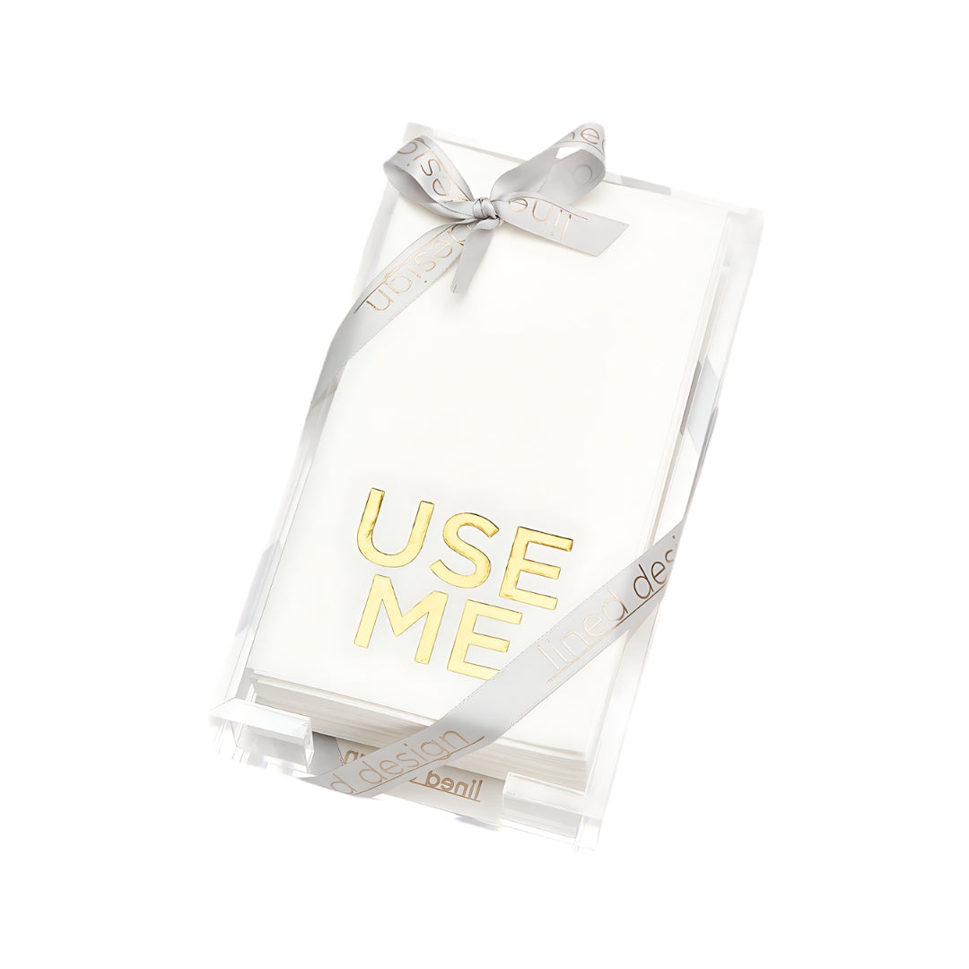 Use Me Guest Towel Hostess Set