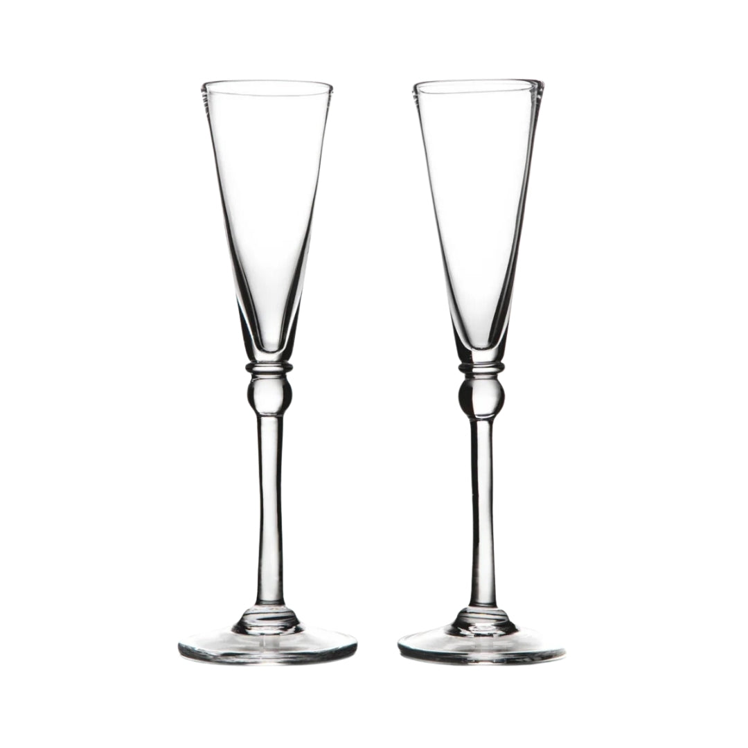 Hartland Champagne Flutes, Set of 2