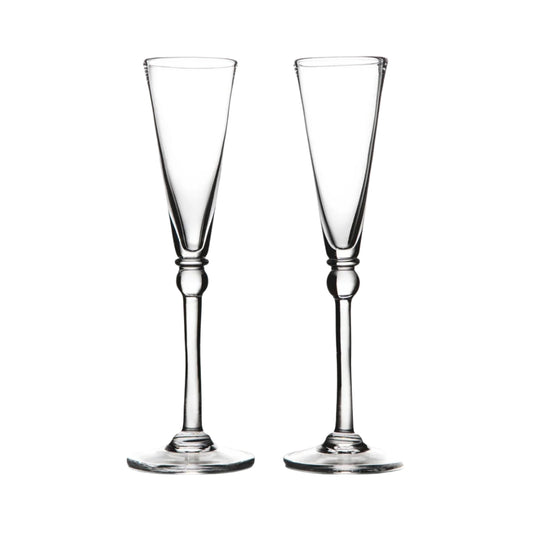 Hartland Champagne Flutes, Set of 2