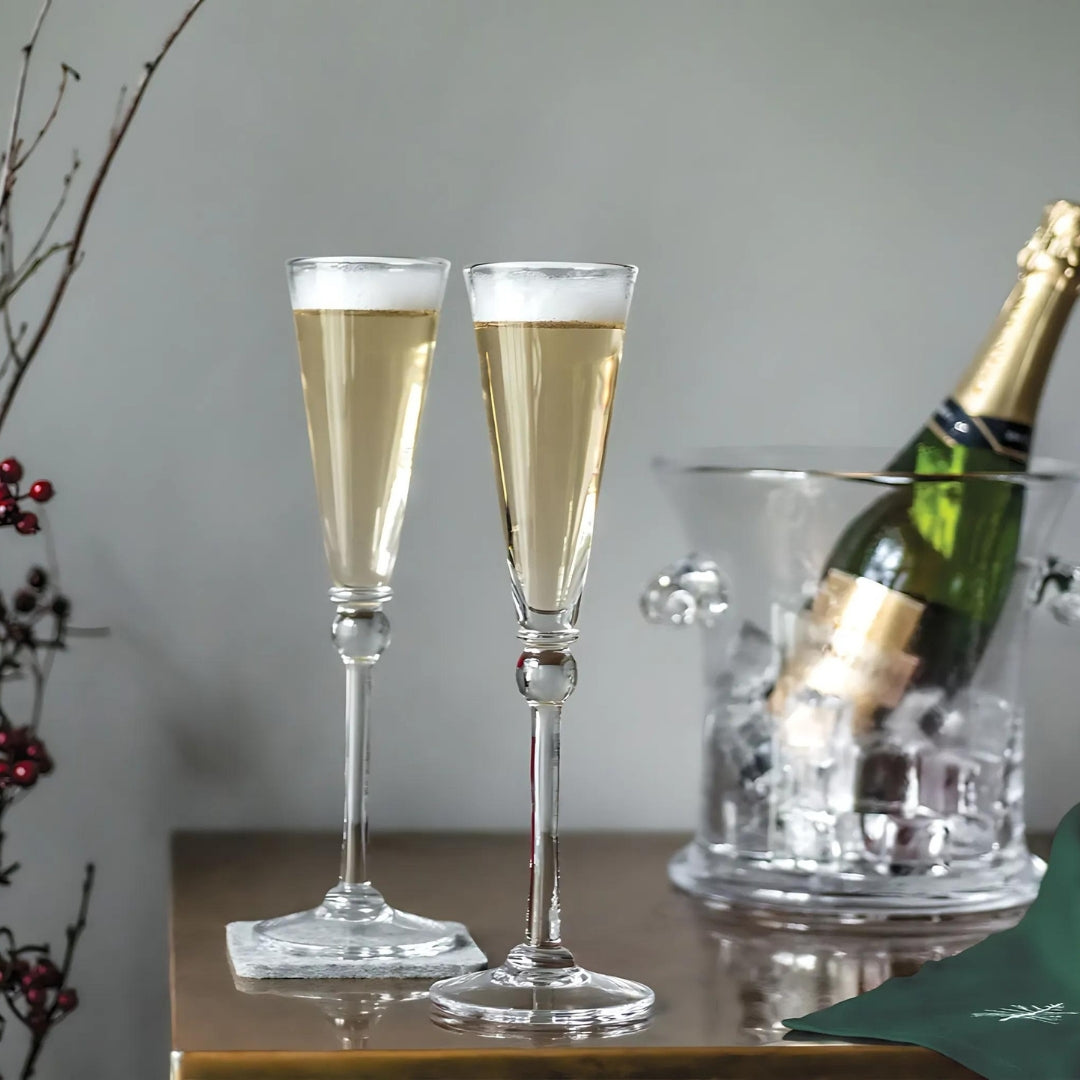 Hartland Champagne Flutes, Set of 2