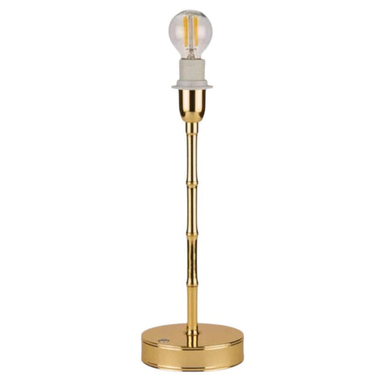 Gold Bamboo Rechargeable Lamp Base