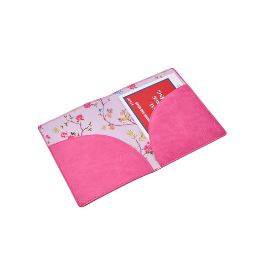 Hot Pink Mahjong Card Folio
