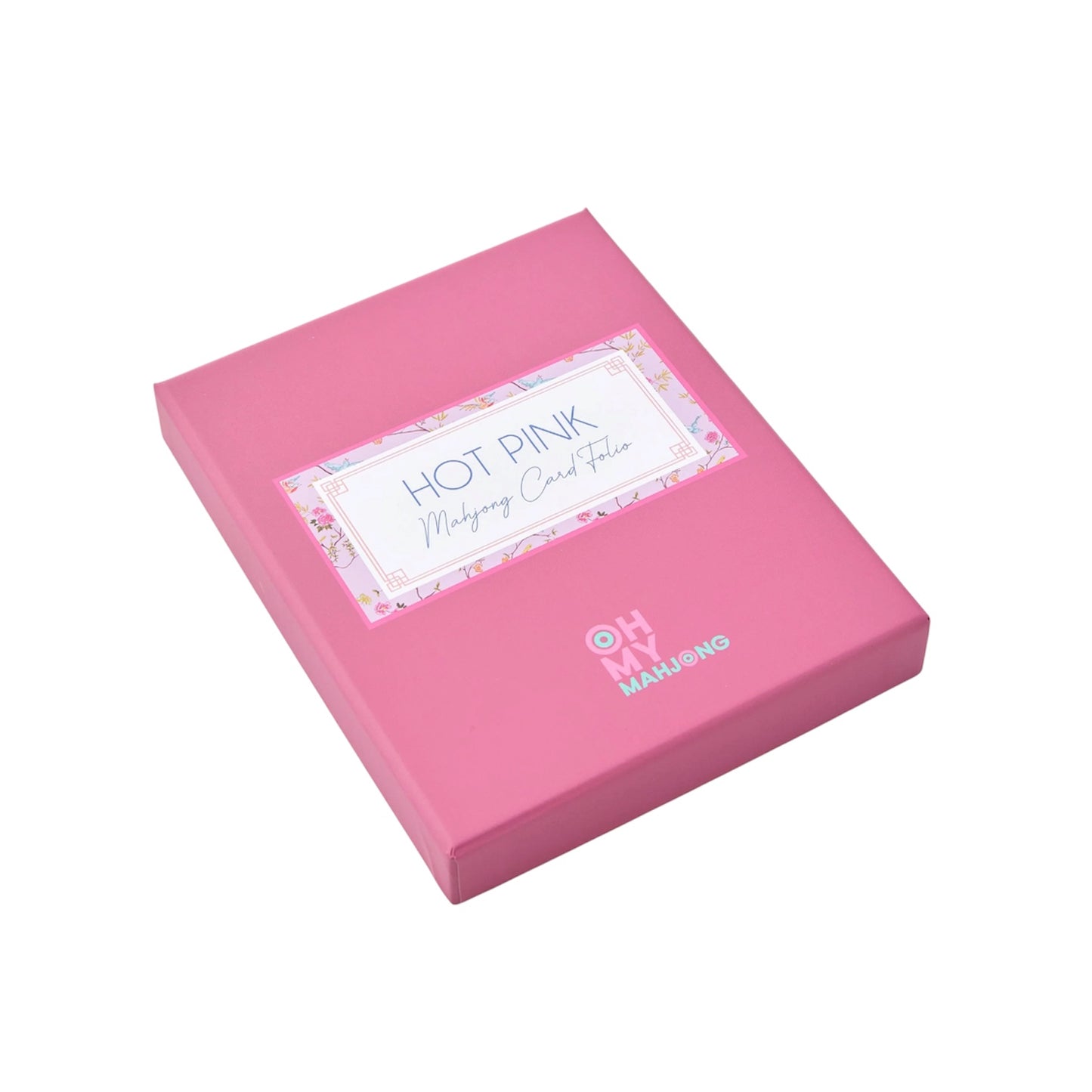 Hot Pink Mahjong Card Folio