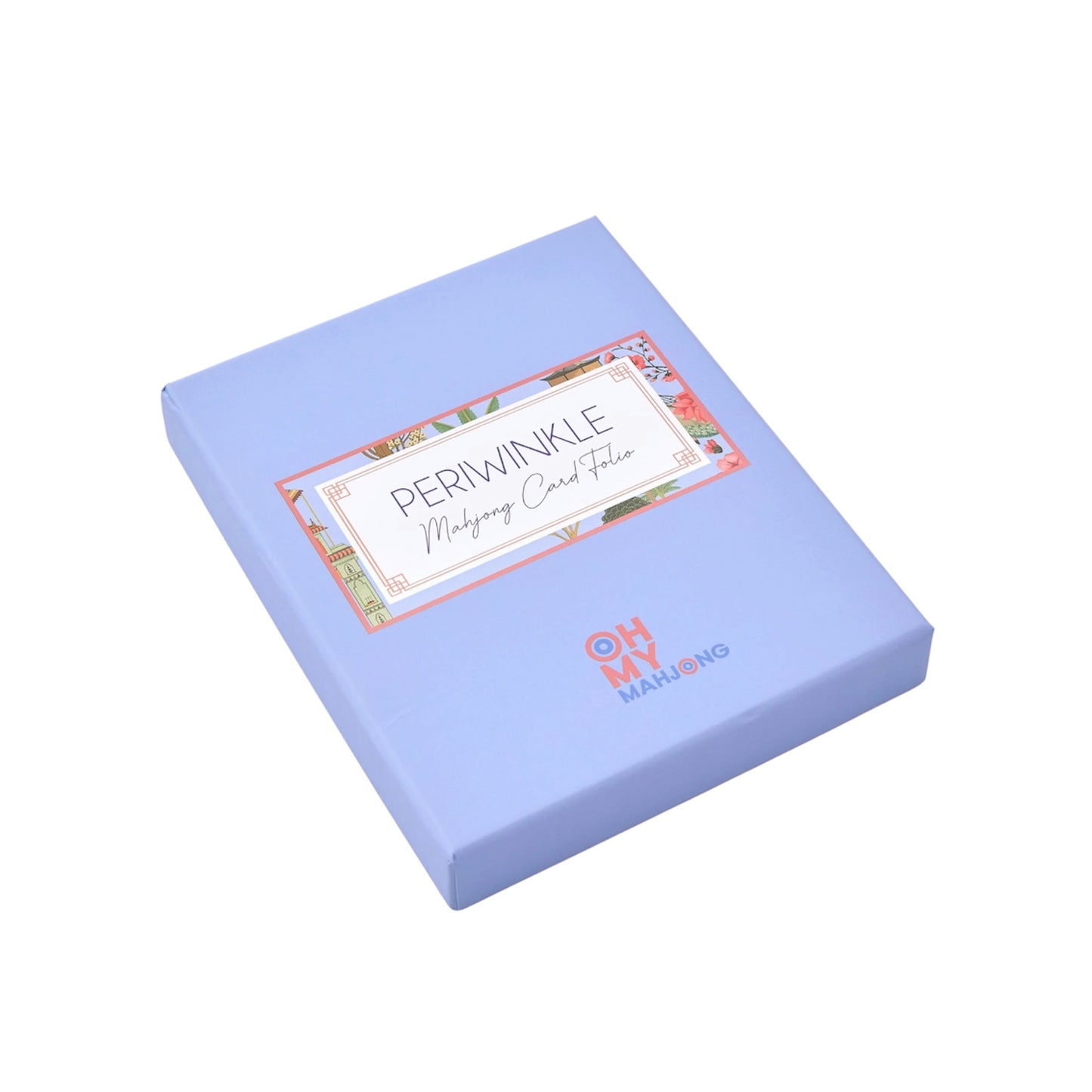 Periwinkle Mahjong Card Folio