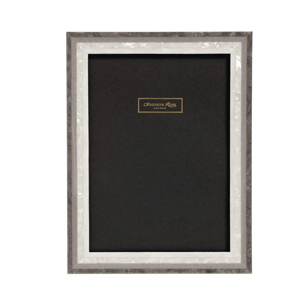 Grey Studio Mother of Pearl Marquetry Frame