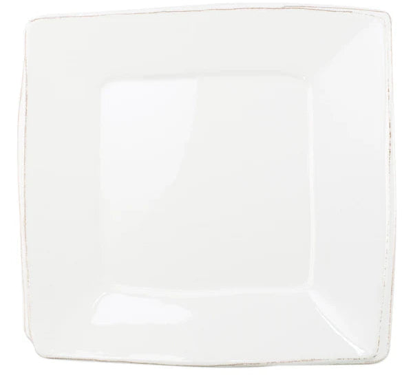 Lastra Melamine White Square Platter