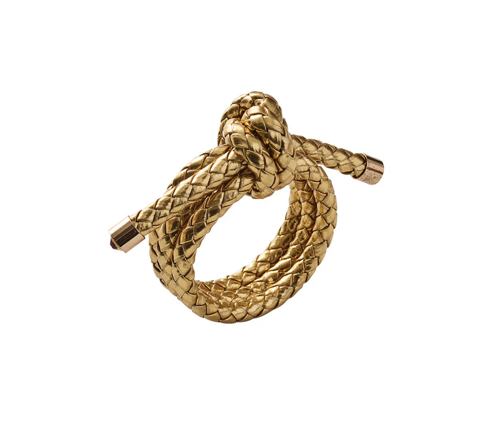 Rope Knot Napkin Rings, Set of 4
