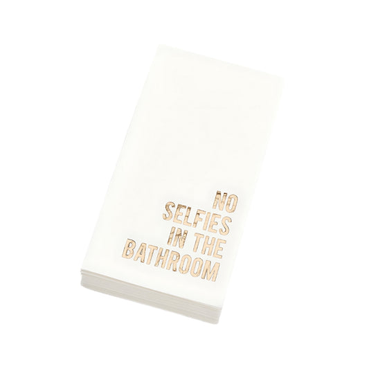No Selfies... Guest Towel