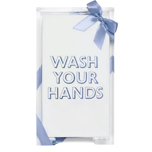 Wash Your Hands Guest Towels Hostess Set