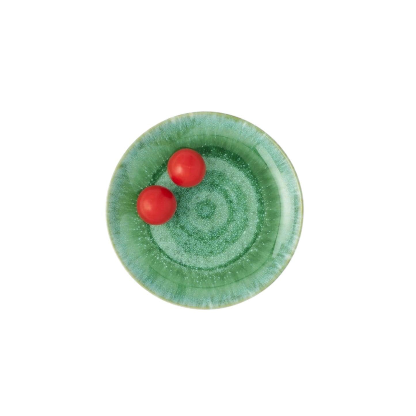 Eloise Reactive Emerald Stoneware