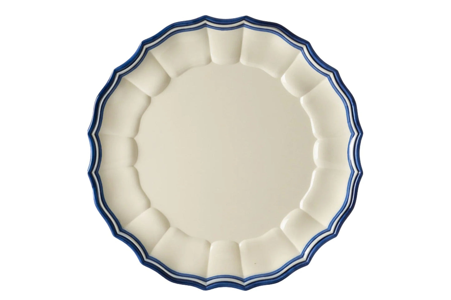 Eva Melamine Dinnerware, Blue