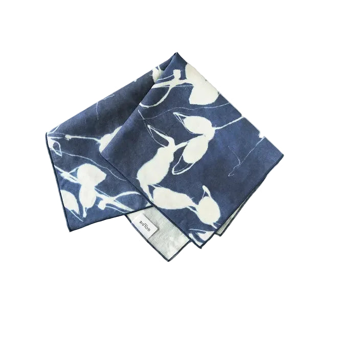 Porto Print Linen Dinner Napkin