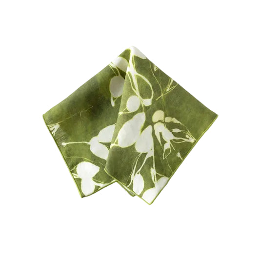 Porto Print Linen Dinner Napkin