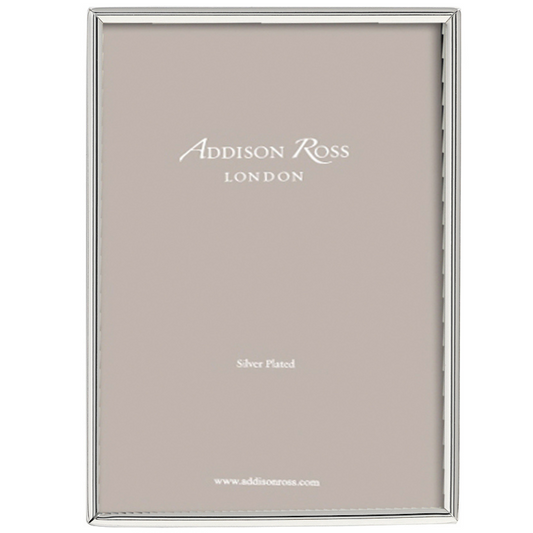 Fine Edged Silver-Plated Photo Frame